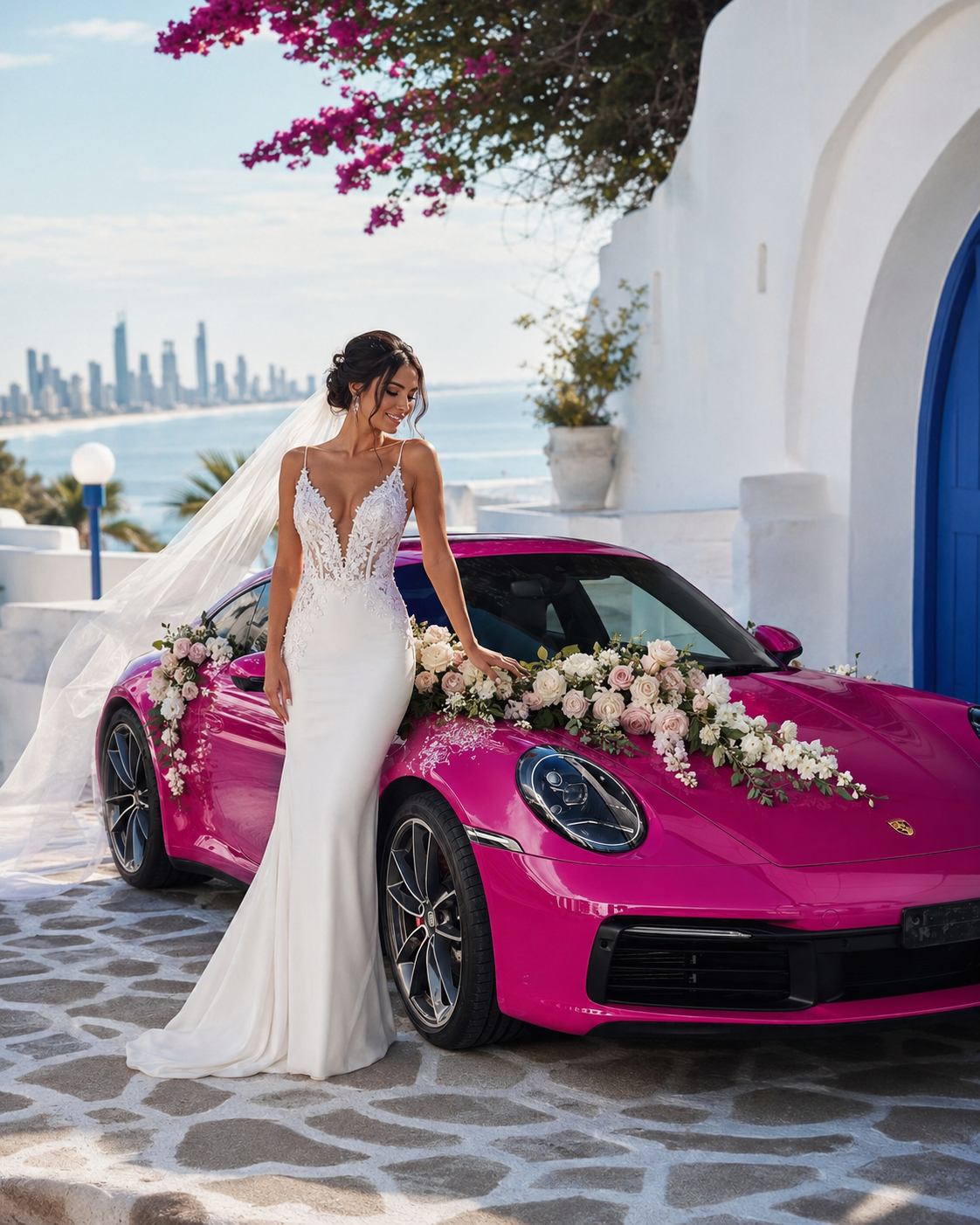The Bride — Diva911 editorial in Coastal Chapel